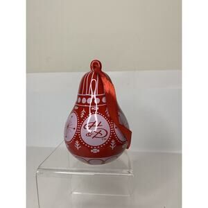 Harry & David Red Pear Shaped 1st Edition Keepsake Christmas Ornament